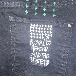 Ksubi Van Winkle Black Money Jeans